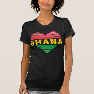 I Love Ghana, Ghanaian Heart T-Shirt