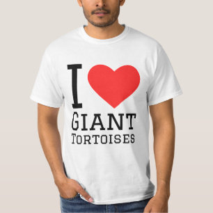I love giant tortoise T-Shirt