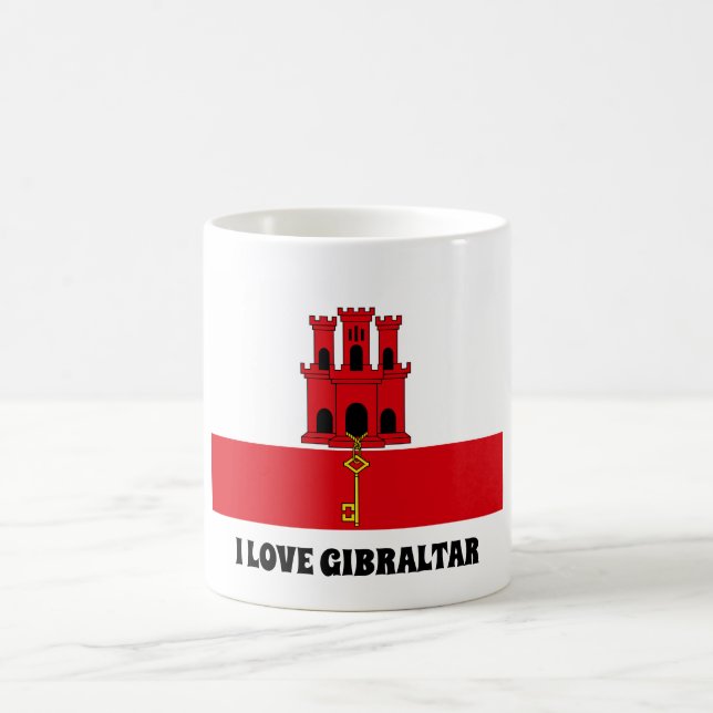 I Love Gibraltar Mug (Center)