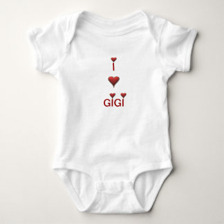 I love Gigi baby infant Bodysuit