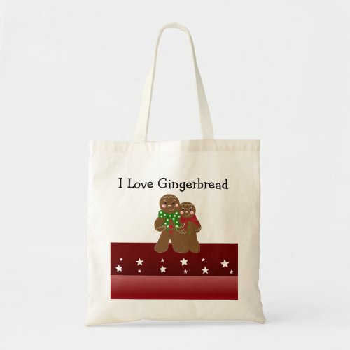 I Love Gingerbread Tote Bag