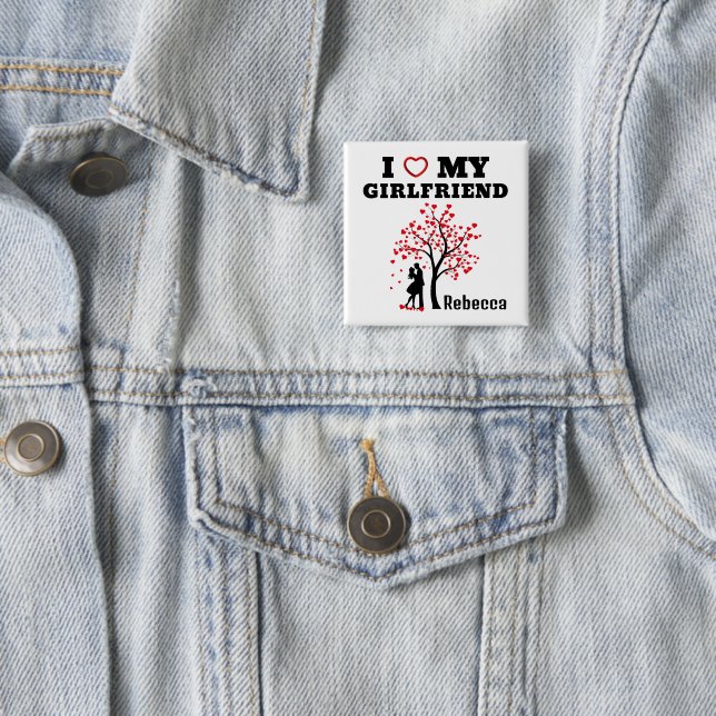 I Love Girlfriend Button (In Situ)