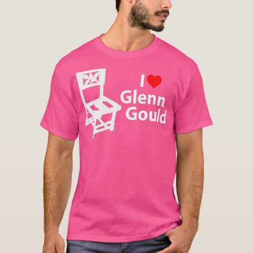 I love Glenn Gould chair  T_Shirt