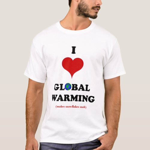 I Love Global Warming T_Shirt