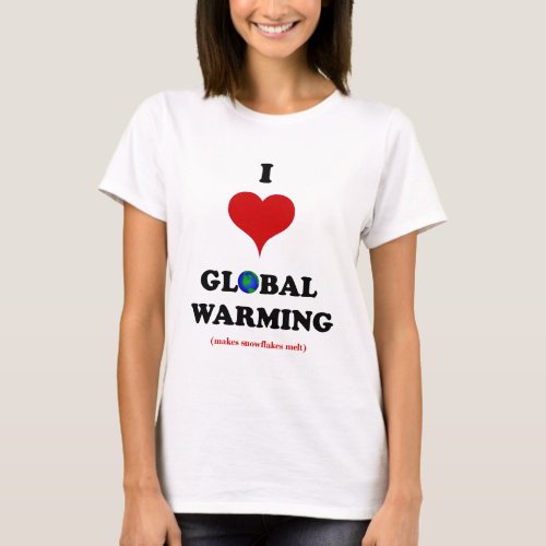 I Love Global Warming T_Shirt