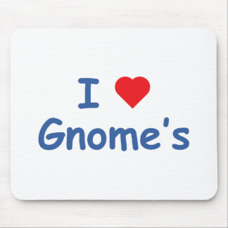 I Love Gnome's Mouse Pad