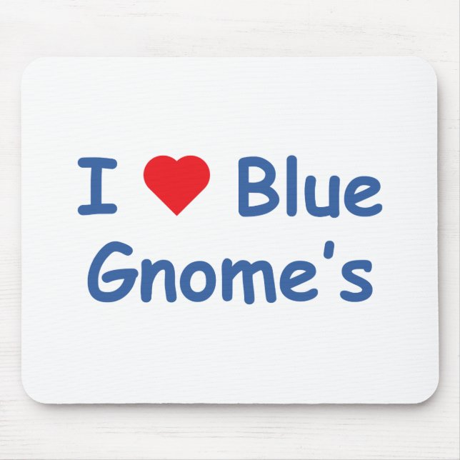 I Love Gnome's Mouse Pad (Front)