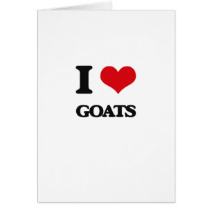 I love Goats Cards