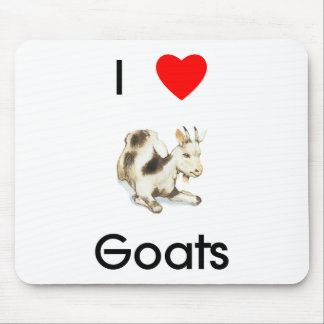 I love goats Mousepad