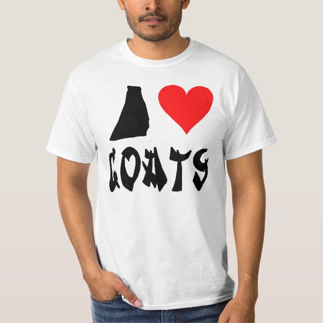 I love Goats T-Shirt (Front)