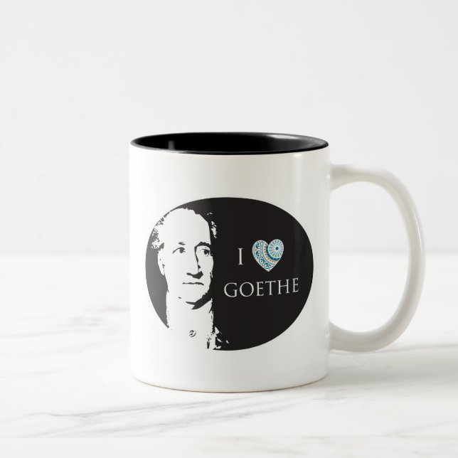 I Love Goethe Mug (Right)