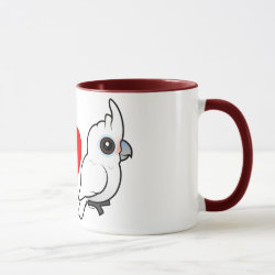 I Love Goffin's Cockatoos Combo Mug