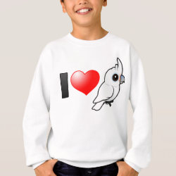 I Love Goffin's Cockatoos Kids' American Apparel Organic T-Shirt