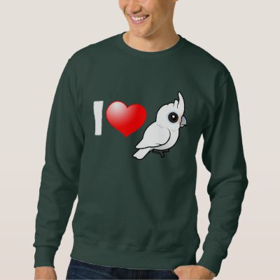 I Love Goffin's Cockatoos Sweatshirt