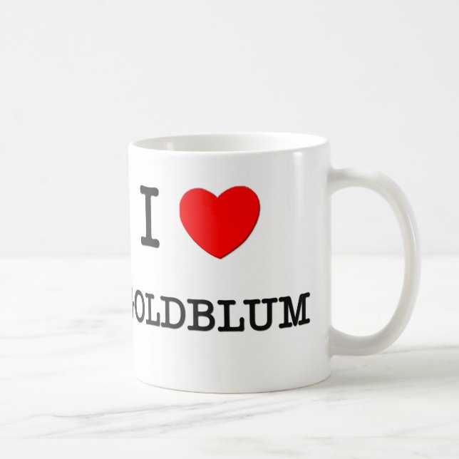 I Love Goldblum Coffee Mug (Right)