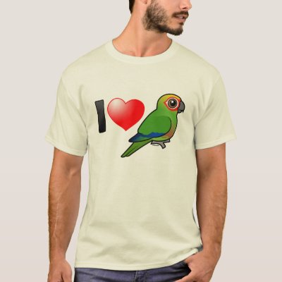 I Love Golden-capped Conures T-Shirt