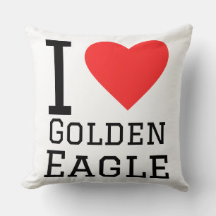 I love golden eagle throw pillow