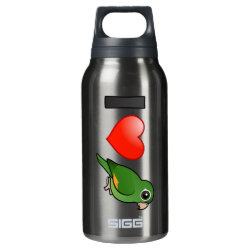 I Love Golden-winged Parakeets SIGG Thermo Bottle (0.5L)