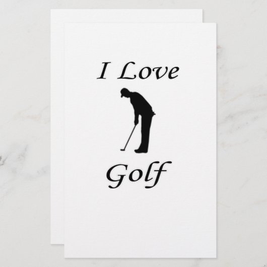 I Love Golf (Front/Back)