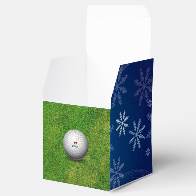 I Love Golf Favor Boxes (Opened)