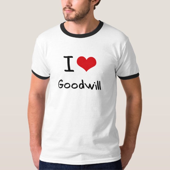 I Love Goodwill T-Shirt (Front)