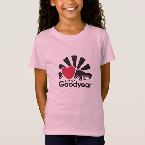 I Love Goodyear T_Shirt for Girls