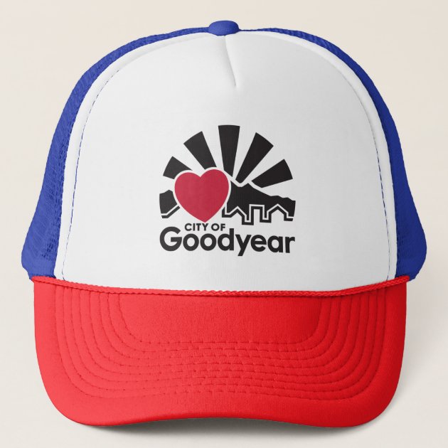 I Love Goodyear Trucker Hat | Zazzle.com