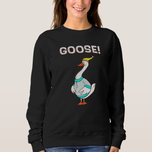 I Love Goose Fanny Sweatshirt