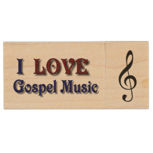 I LOVE GOSPEL MUSIC-USB DRIVE