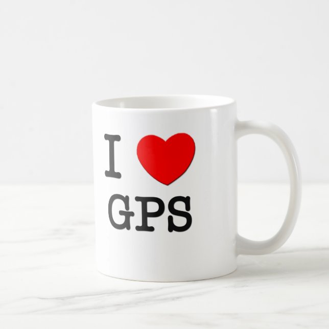 I Love Gps Coffee Mug (Right)