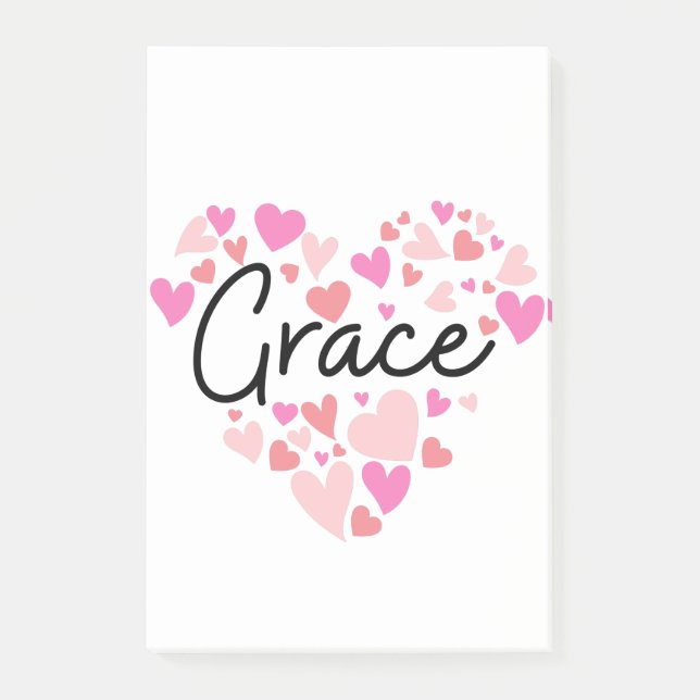 I love Grace Post-it Notes (Front)