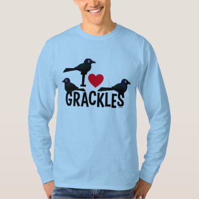 I Love Grackles T-Shirt