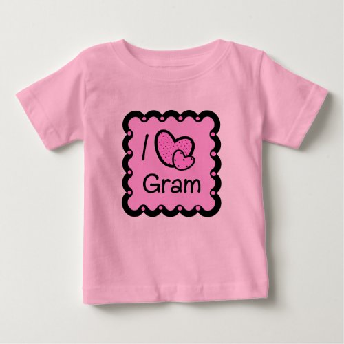 I Love Gram Cute T_Shirt