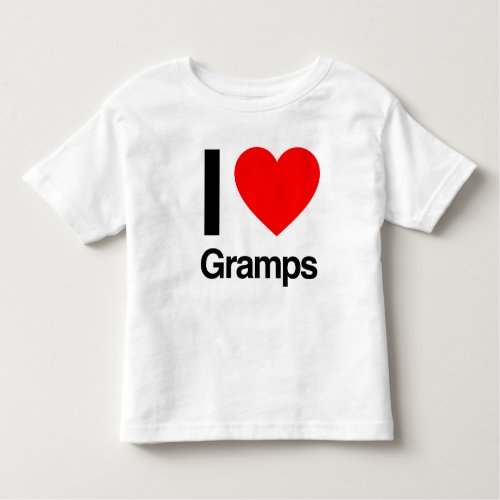 i love gramps toddler t_shirt