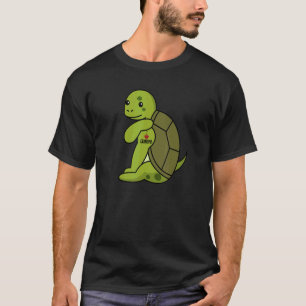 I Love Grandma Tattoo Turtle Grandmother Pet T-Shirt