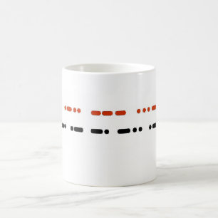 I LOVE GRANDPA in Morse Code Mug