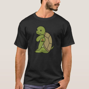 I Love Grandpa Tattoo Tortoise Grandfather Pet T-Shirt