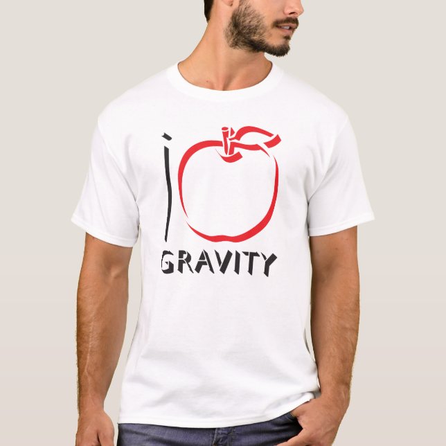 I LOVE GRAVITY T-shirt (Front)
