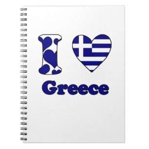 I love Greece Notebook