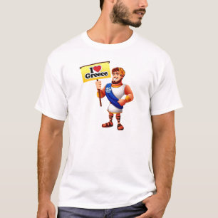 I Love Greece T-Shirt