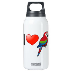 I Love Green-winged Macaws SIGG Thermo Bottle (0.5L)
