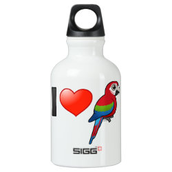 I Love Green-winged Macaws SIGG Traveller Water Bottle (0.6L)