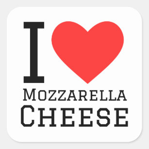 I love grilled cheese square sticker