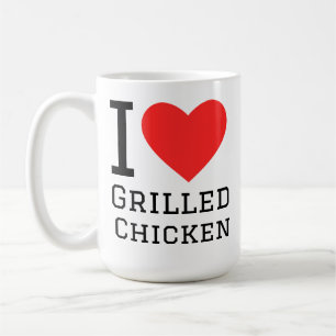 I love grilled chicken coffee mug