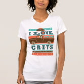 Grits Girls This Girl Was Raised In Louisville T-Shirt
