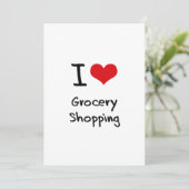 I Love Grocery Shopping (Standing Front)