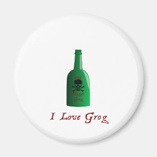 I love Grog! Magnet