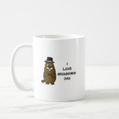 I love Groundhog Day Coffee Mug (Left)