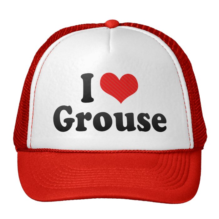 Love Grouse Hat