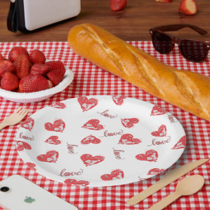 I love GSP Two-Tone Coffee Mug Wrapping Paper Medi Plates